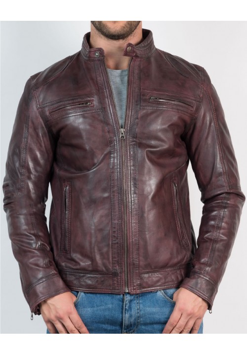 Boy's New Fashion Leather Jacket